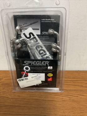 S-bm0137-011 Spiegler Front And Rear Brake Line Kit Bmw R1150rs Abs 2003-2004