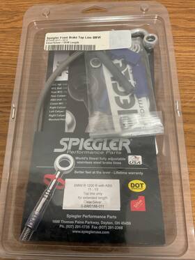 S-bm0188-011 Spiegler Front Brake Top Line Bmw R1200r 2011-2014 Oem Length