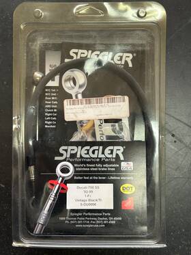 S-du0006 Spiegler 1992-1999 Ducati 750 Ss Front Brake Line