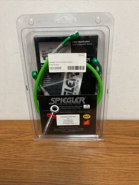 S-ka0422-038 Spiegler Front And Rear Brake Line Kit Kawasaki Ninja 400 2018-2022