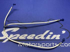 S-su0243-wht-blu Spiegler Ren Sport Front Brake Line Gsxr 600/750 2006-2007 Sp