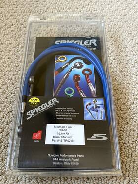S-tr0048 Spiegler Triumph Tiger 900 Rear Brake Line Kit