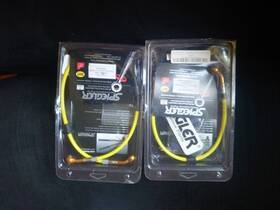 Ft15-ft25 Spiegler Sya0306 Yamaha Yzf R3 Steel Braid Brakeline Front And Rear Yellow Gold