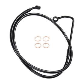 Sgw3fxbx136 Steelthunor Softail 14 Inch Bar Extended Front Brake Cable For Deluxe Heritage With Abs 2011-2017