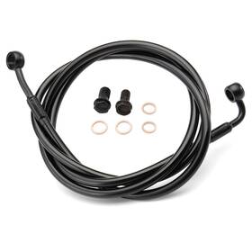 Sgw3fxbx217 Steelthunor No Abs Front Brake Line For 97-13 Road King Glide With 12 Inch Bar Single Disc
