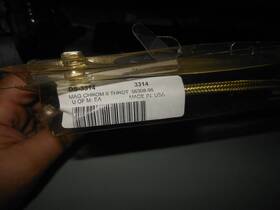 56308-96 Sterling Chromite New Mag Ii Harley Davidson Braided Throttle Cable - Usa Ds-3314