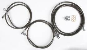 Xp1k-r-4-smoke Streamline Brake Line Kit 4 Inch - Smoke Atv/utv 170-0945