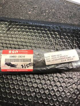 59480-19c10 Suzuki Katana Gsx 600f Brake Front Line Hose Upper 1990-1997