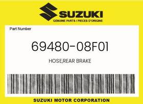 69480-08f01 Suzuki Genuine Hose Rear Brake -