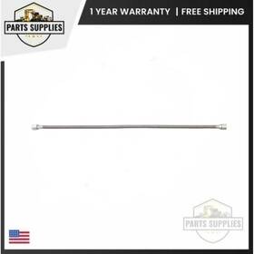 19dsw384 Tectran 21438 Air Brake Compressor Discharge Hose 84in Stainless Steel