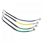 Tfk003d187r-green Tusk Rear Motorcycle Steel Braided Brake Line Standard Length Green