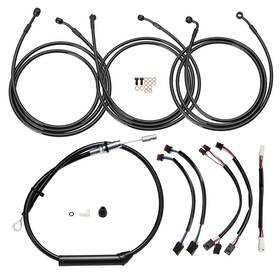 Tigfxbdzx065 Tigersgate Harley Extended Clutch And Brake Line For Touring Road Glide 2021-up With Abs 14 Inch Bar