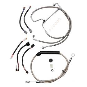 Tigfxbdzx112 Tigersgate Harley Extend Clutch And Brake Line Kit For Touring 2021-2023 14 Inch Bar Without Abs