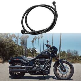 Wgsfxbx207 Tigersgateparts Front Hydraulic Brake Line 46.5 Inch For Harley Sportster 2004-2023 No Abs 16ftft Bar