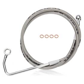 Wgsfxbx222 Tigersgateparts Upper Abs Front Brake Line For 2011-2017 Harley Breakout Deuce 14 Inch Handlebar