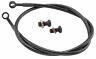 Tr0676-2fpbk Goodridge All Black Brake Line Kits Front