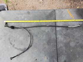 T2020749 Triumph T2020772 Tt600 Front Steal Briaded Brake Lines With Bolts