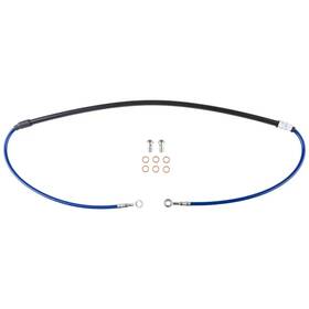 1201540029 Tusk Front Steel Braided Brake Line Blue Fits Ktm Husqvarna Gas