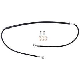 1201540036 Tusk Front Steel Braided Brake Line Black For Kawasaki Kx450 X Suzuki Rmz450