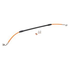 1201560039 Tusk Steel Braided Rear Brake Line Orange For Ktm Husqvarna Gas