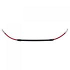 Tusk Rear Motorcycle Steel Braided Brake Line Standard Length Red