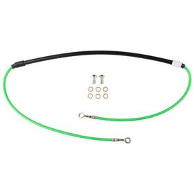 Tfk003d477-green8c54-53cf78 Tusk Front Motorcycle Steel Braided Brake Line Green For Suzuki Rmz450 2008-2017