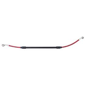 Tfk003d482r-red5f17-43cb0f Tusk Tfk003d482r-red Rear Motorcycle Steel Braided Brake Line Standard Length