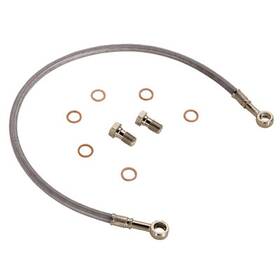Tfk003d76r Tusk Rear Atv Steel Braided Brake Line Suzuki Lt250r Quadracer 1985-1992