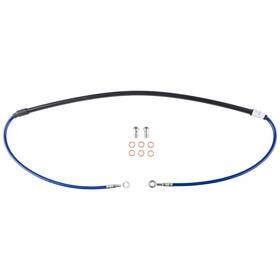 Tlf004-blue Tusk Front Motorcycle Steel Braided Brake Line Std Length Blue For Gasgas Ex