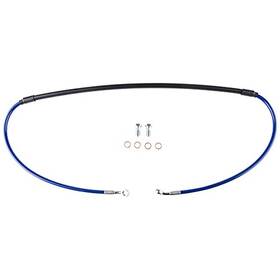 Tlf004-blue0276-9c8961 Tusk Front Motorcycle Steel Braided Brake Line Standard Length Blue For Ktm 300