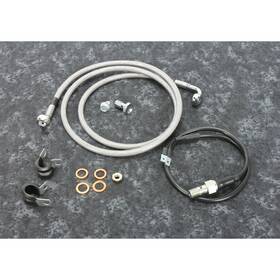 35894 Twin Power Rear Ss Brake Line Kit -