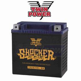 84j0 Twin Power Mn/84j0 Shocker Gel Battery For 2006 Harley Davidson Flst Heritage Nk