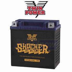 Fxb5 Twin Power Mn/fxb5 Shocker Gel Battery For 2008-2011 Harley Davidson Flstsb Cross Py