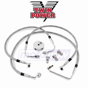 Kc76 Twin Power Mn/kc76 Dot Rear Brake Line Kit For 1996-2003 Harley Davidson Xl1200s Zc