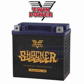 Q0h7 Twin Power Mn/q0h7 Shocker Gel Battery For 1991-2006 Harley Davidson Fxsts Tp