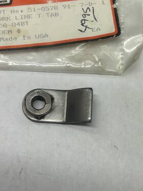 V-twin 51-0578 Harley Davidson Brake Line Frame Tee Tab 58-84 Fl Fx Big Twins V-twin
