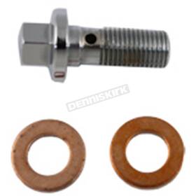 2190-3 V-twin Manufacturing 3/8 Inch 24 Dome Style Banjo Bolt -