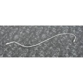 23-0701 V-twin Manufacturing Chrome Rear Steel Brake Line -