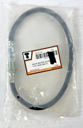 23-0716 V-twin Manufacturing For Harley Davidson Rear Brake Hose