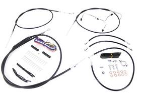 36-1613 V-twin Manufacturing 12 Inch -14 Handlebar Cable And Brake Line Kit