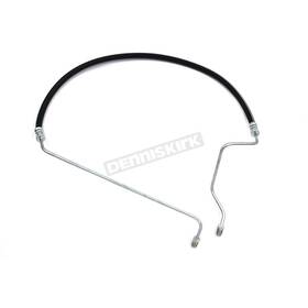 45521-74a V-twin Manufacturing Black 40 Inch Rubber Brake Line - 45521-74a V-twin Manufacturing Black 40 Inch Rubber Brake Line -