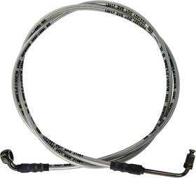 Vamoc3018  Vanlison Universal Motorcycle Hydraulic Brake Line 90 Degree Banjo Fit Braided Stainless