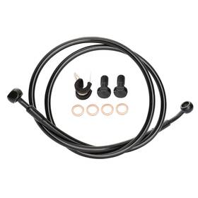 Vmfxbx041 Veloforce-moto Harley 44.5 Inch Front Brake Line For Softail 2018-up Sportster 2004-up No Abs