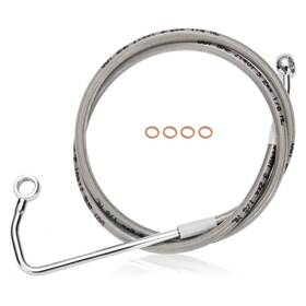 Vmfxbx060 Veloforce-moto Softail 35.4 Inch Extended Front Brake Cable For Harley Springer 2011-2017 With Abs