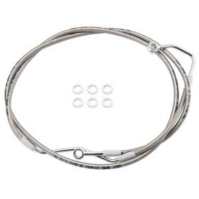 Vmfxbx092 Veloforce-moto 12 Inch Bar Extension Brake Line For Harley Road Electra Glide King With Abs 2008-2013