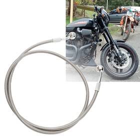 Vmfxbx115 Veloforce-moto Used Harley Hydraulic Brake Line 52 1/2 Inch For Xl Xr 883 1200 2004-up No Abs