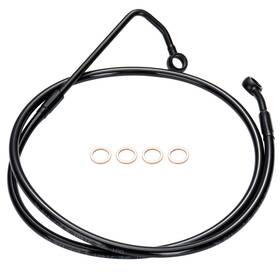 Vmfxbx131 Veloforce-moto Harley 39.4 Inch Front Brake Line For Softail Cross Bones 2011-2017 With Abs