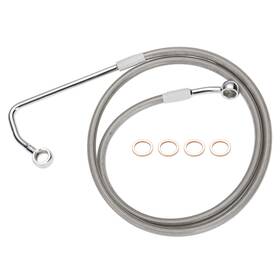 Veloforce-moto Vmfxbx135 Softail 39.4 Inch Front Brake Line For Breakout Fat Boy Slim 2011-2017 With Abs