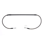 W61-12011 Zeta Brake Hose Black Front Honda Yamaha More