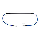 W61-13012 Zeta Brake Hose Blue Front Honda Kawasaki Yamaha